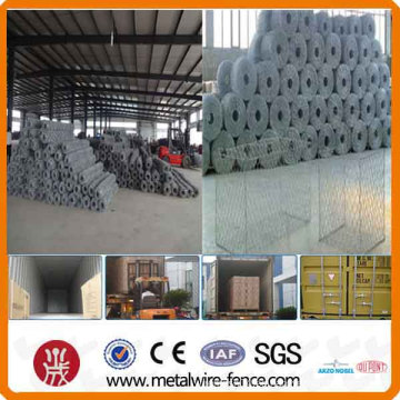 2 * 1 * 1 m Cajas de gabion galvanizadas